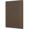 Блокнот MOLESKINE Classic Soft Pocket, в линейку, коричневый QP611P14